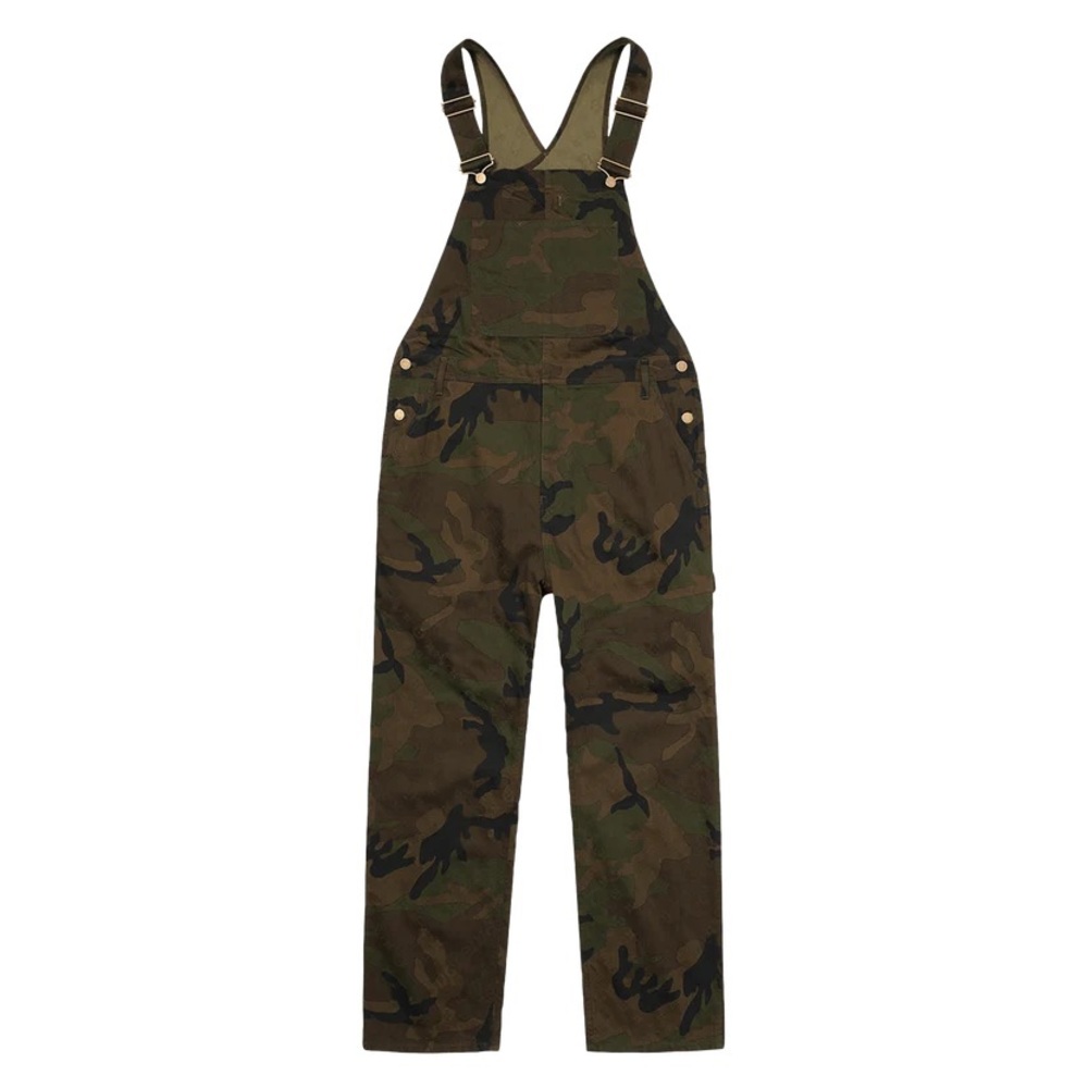 Supreme × Louis Vuitton Jacquard Camo Denim Overalls SS17